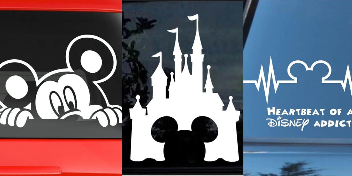 Disney car decals