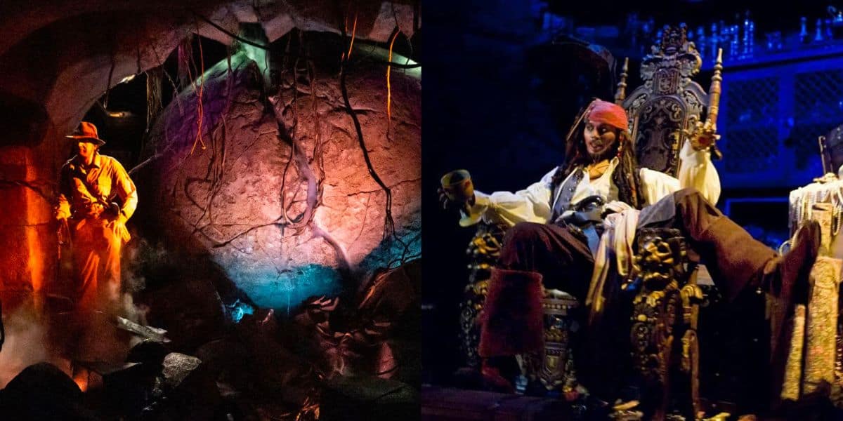Indiana Jones and Jack Sparrow