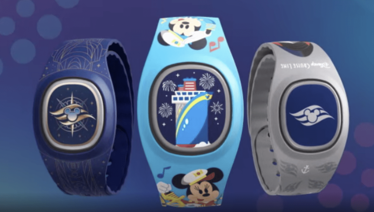 The new DisneyBand+ designs for Disney Cruise Line