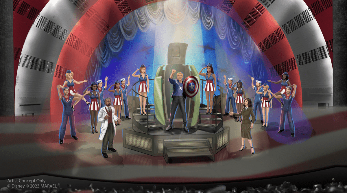 Concept art for Rogers: The Musical