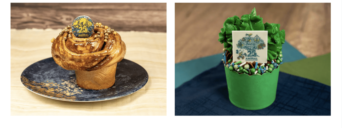 Two desserts for Animal Kingdom's 25th Anniversary