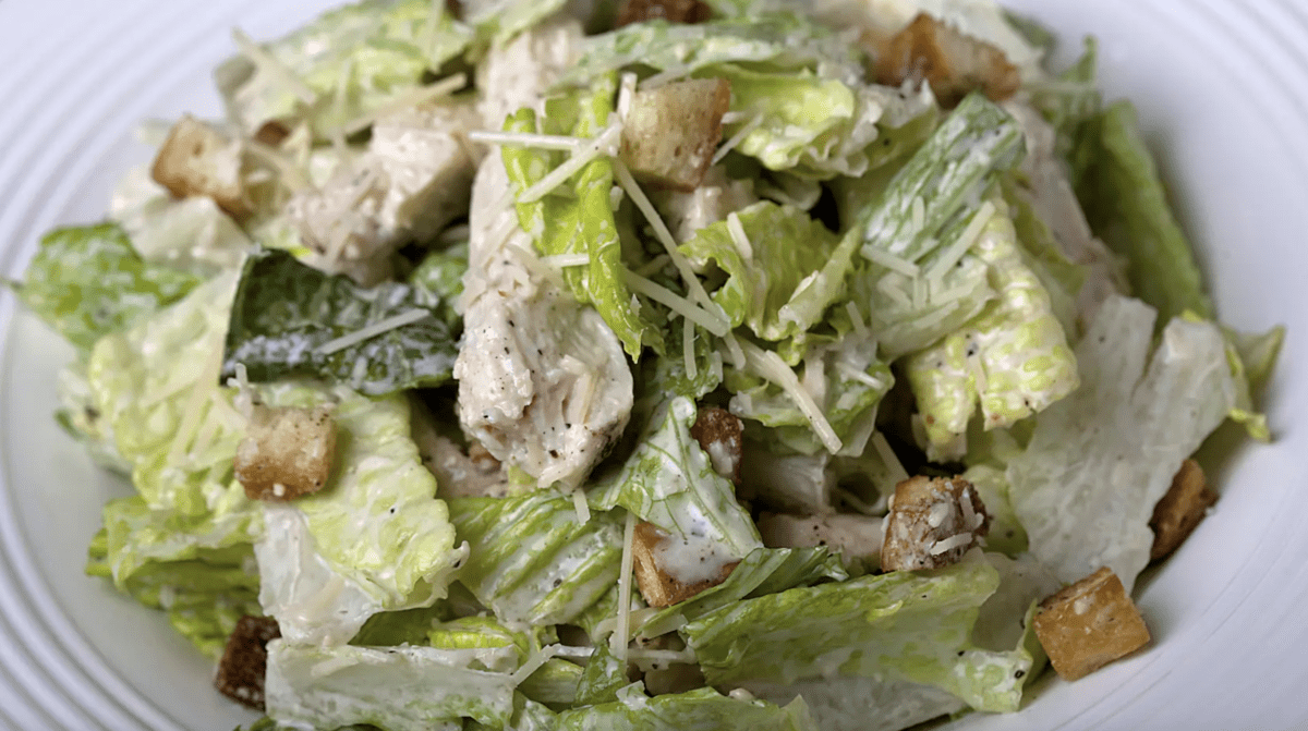 A ceasar salad