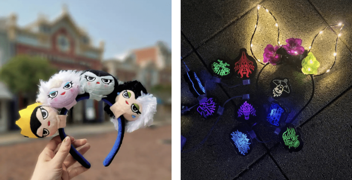 Halloween merchandise from Hong Kong Disneyland