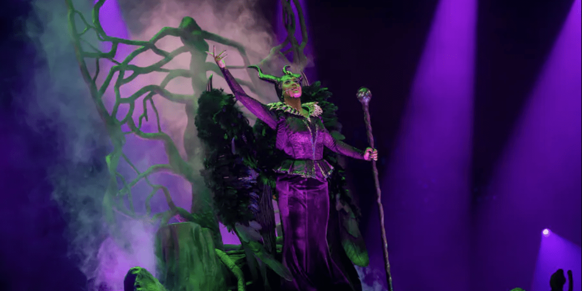 Maleficent from the Let's Get Wicked stage show