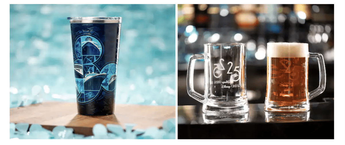 Disney Cruise Line Silver Anniversary Merchandise