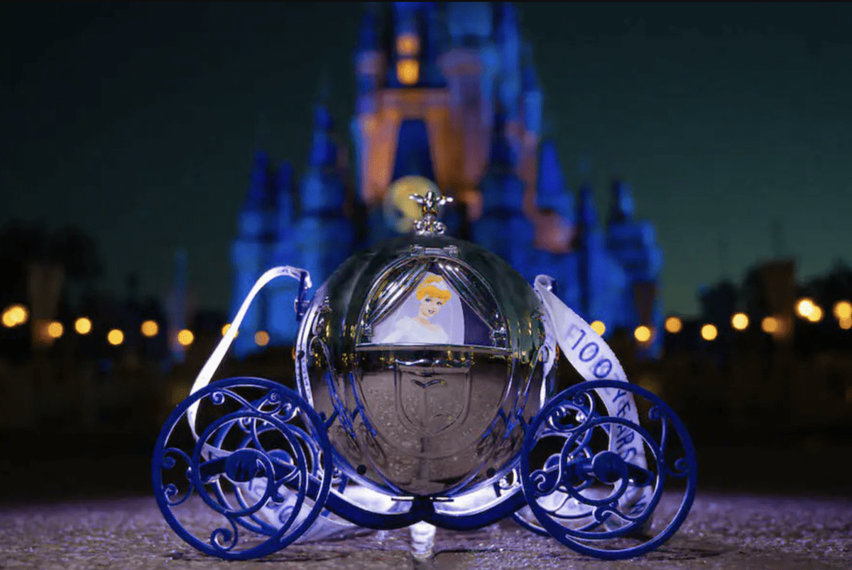 The new Cinderella popcorn bucket at the Magic Kingdom