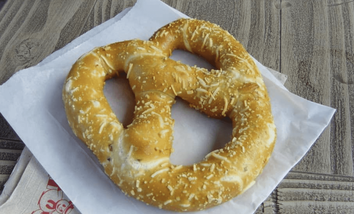 Pepper jack pretzel