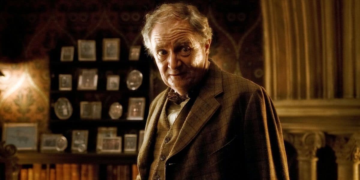Slughorn looks concerned