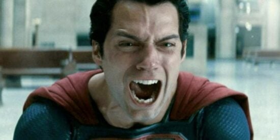 Henry Cavill as Superman in Man of Steel DCU