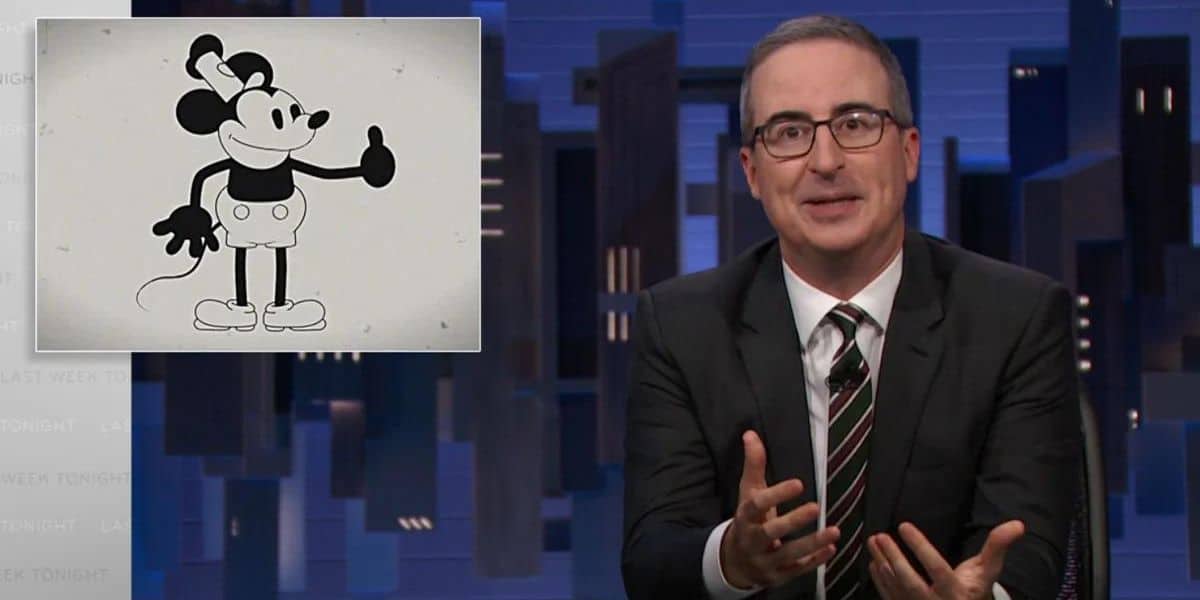 John Oliver on Mickey Mouse