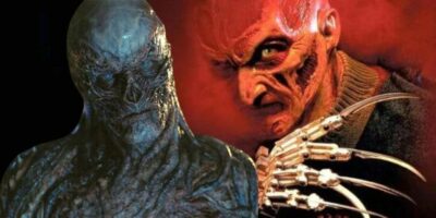 (Left) Vecna from Stranger Things (Right) Freddy Krueger from 'A Nightmare on Elm Street'
