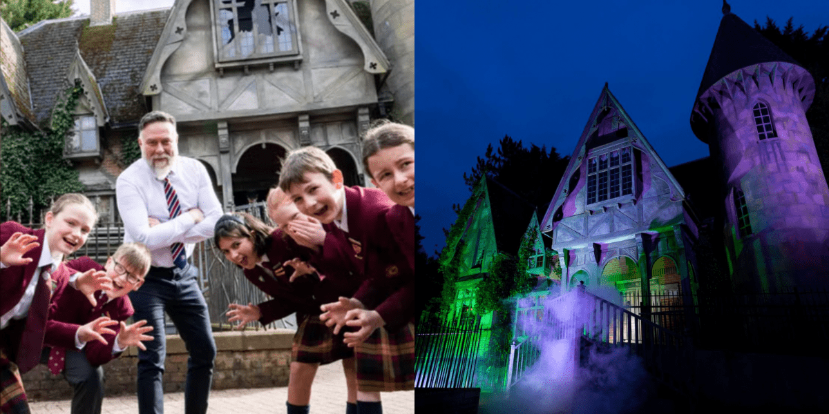 Michael Eley poses with his students at The Curse at Alton Manor