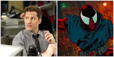 Andy Samberg and Scarlet Spider