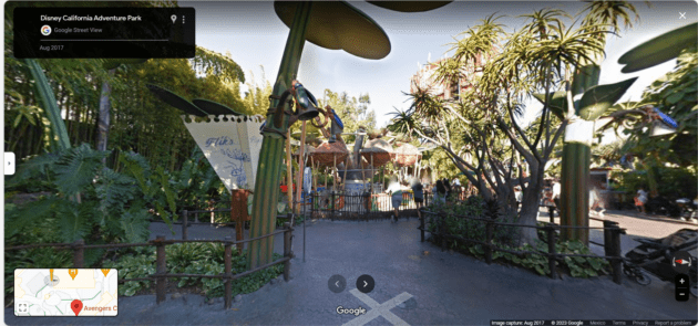 Flik's Fliers in A Bug's Land, forgotten Disney attraction at Disney California Adventure