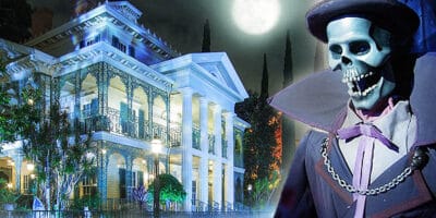 Disneyland Attraction 'Haunted Mansion' and Phantom Manor
