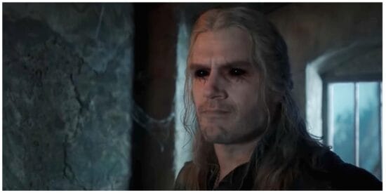 henry cavill witcher eyes season 3 trailer