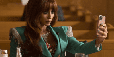 Jameela Jamil playing Titania in the Disney Plus original series 'She-Hulk: Attorney at Lay'