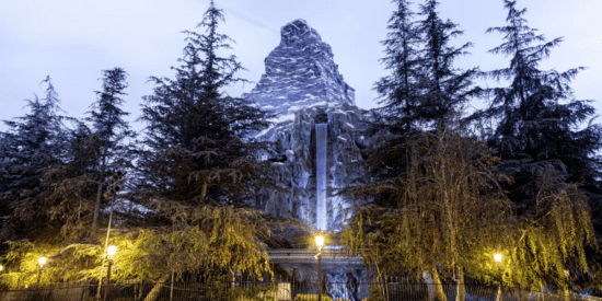 Matterhorn Bobsleds, iconic Disney ride, at Disneyland Park