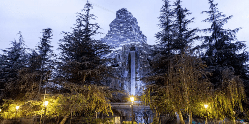 Matterhorn Bobsleds, iconic Disney ride, at Disneyland Park