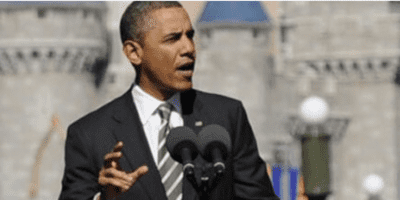 Barack Obama at Walt Disney World