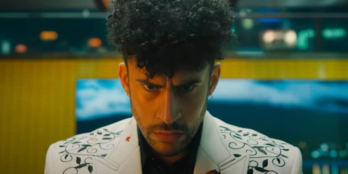 Bad Bunny in Bullet Train