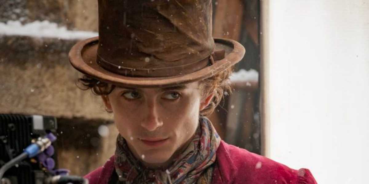 Timothée Chalamet as Wonka in 'Wonka'