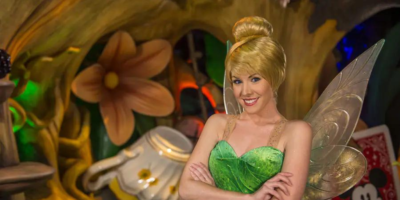 Tinkerbell meet and greet experience at Disney Parks