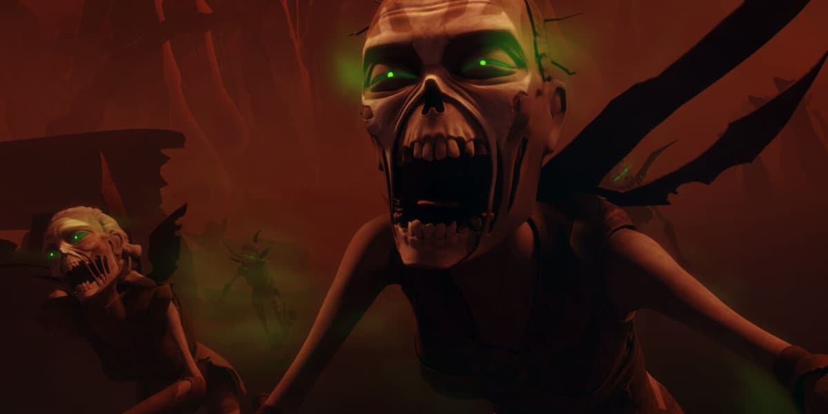 Zombie Nightsisters of Dathomir from 'The Clone Wars'
