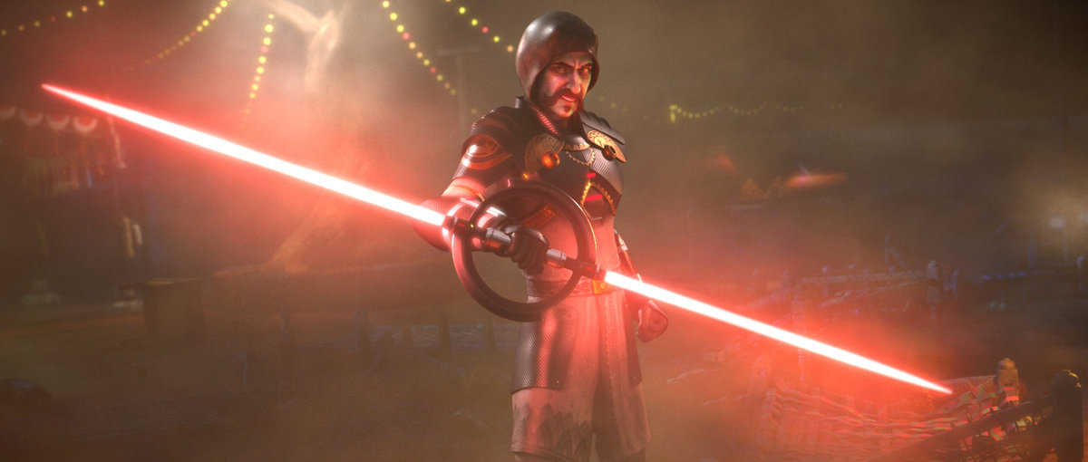 An Inquisitor in a scene from the "STAR WARS: VISIONS, Volume 2” short by 88 Pictures, “THE BANDITS OF GOLAK”, exclusively on Disney+. ©2023 Lucasfilm Ltd. & TM. All Rights Reserved.
