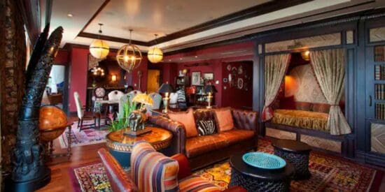 The Adventureland Suite at Disneyland Hotel