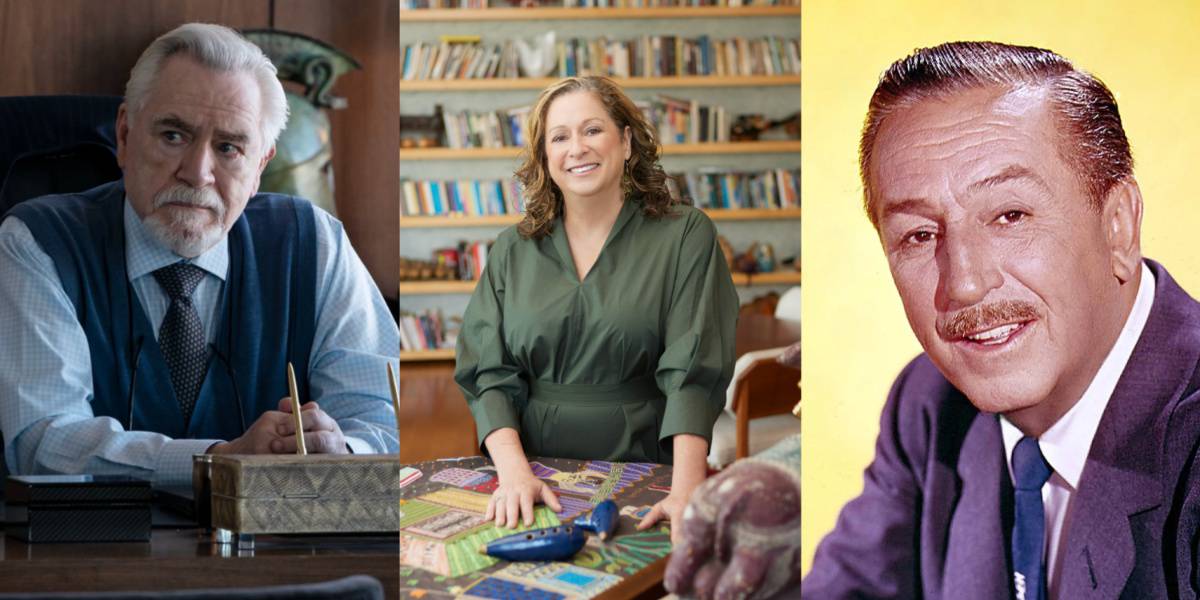 Logan Roy from Succession, Abigail Disney, Walt Disney