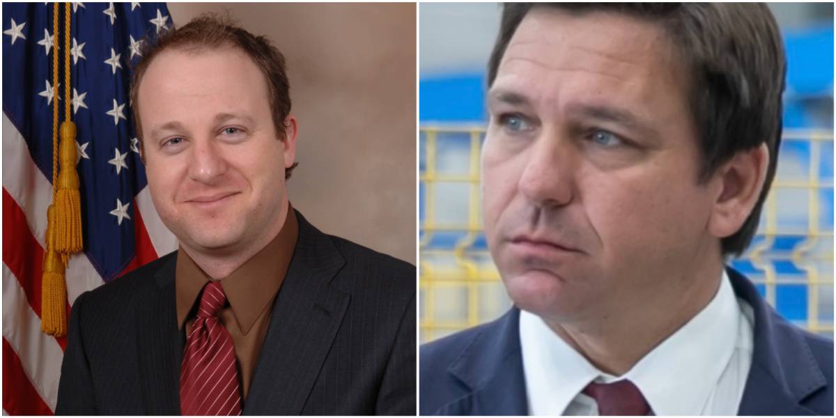 Colorado Governor Jared Polis, Florida Governor Ron DeSantis