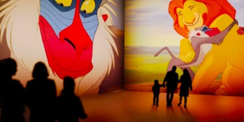 People watching the Disney Immersive experience