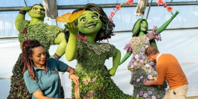 Disney horticulture team trims the 'Encanto' topiaries
