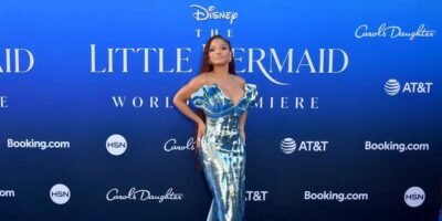 Halle Bailey at The Little Mermaid