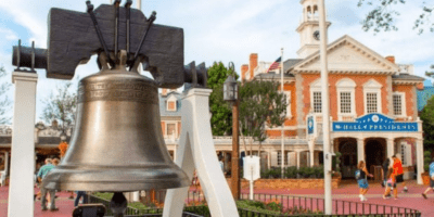 Liberty Square at the Magic Kingdom at Walt Disney World Resort, the site of the guest experience with the bird.