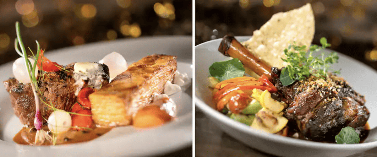 Entrees from the Hollywood Brown Derby