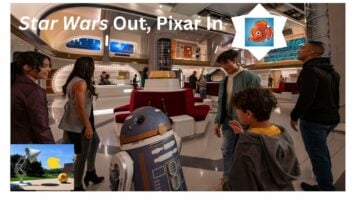 Star Wars Out, Pixar In