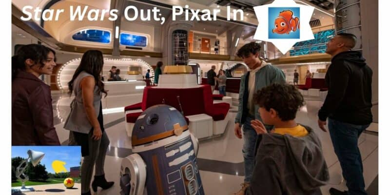 Star Wars Out, Pixar In