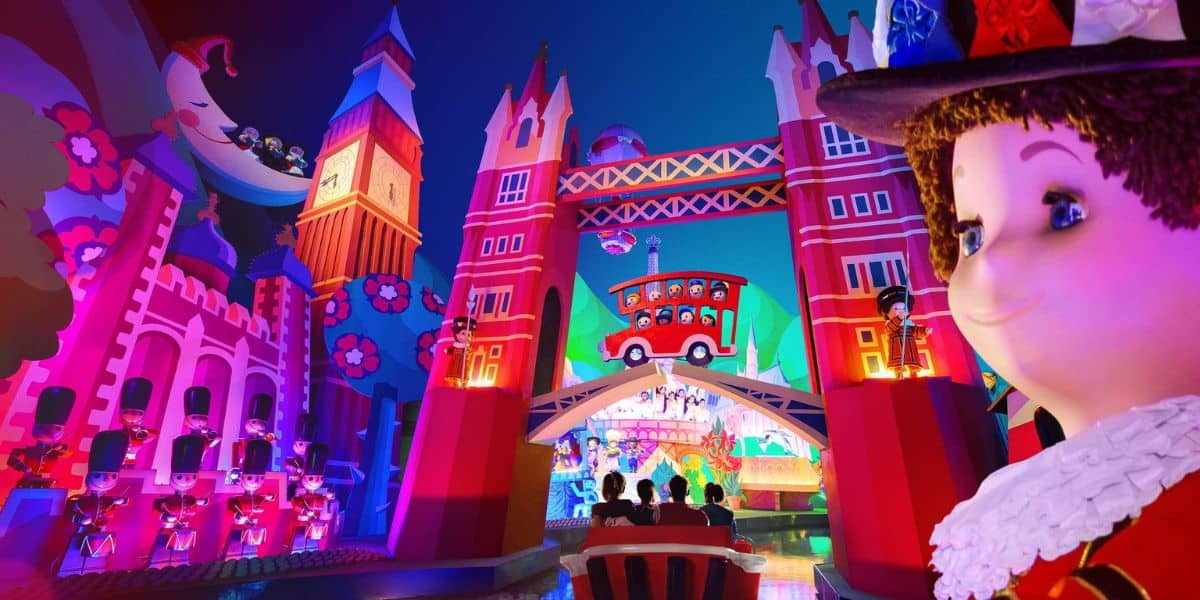 Interior of "it's a small world" at Disneyland Paris