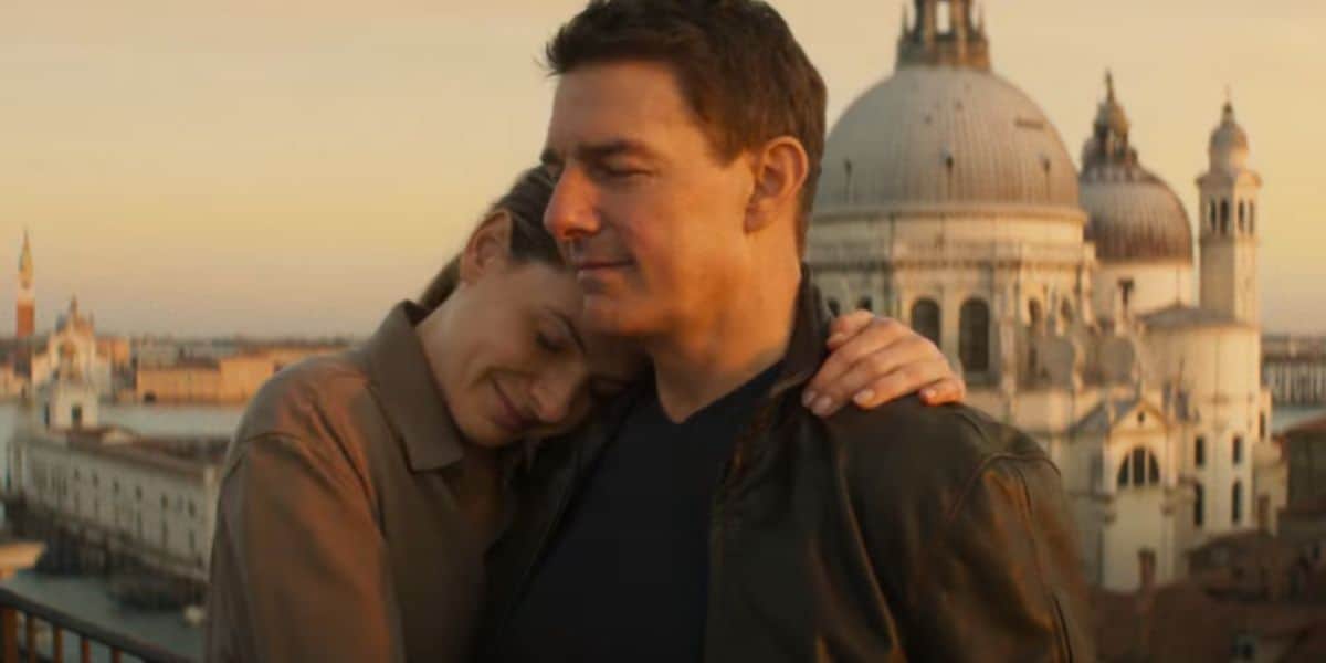 Tom Cruise and Rebecca Ferguson in Mission: Impossible -- Dead Reckoning Part One