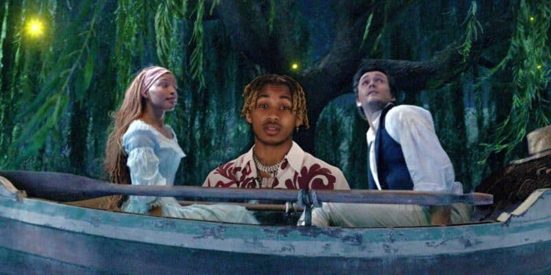 the little mermaid halle bailey jonah hauer-king and rapper ddg