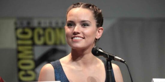 Daisy Ridley at San Diego ComicCon 2015