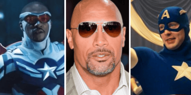 Dwayne Johnson's influence on 'Captain America'
