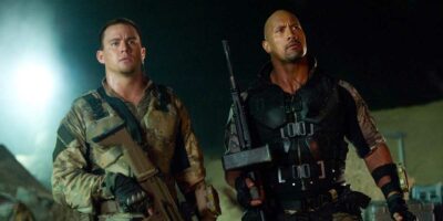Channing Tatum as Duke (L) and Dwayne Johnson as Roadblock (R) in 'G.I. Joe: Retaliation'