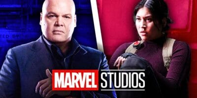 Daredevil/Matt Murdock and Echo/Maya Lopez (left to right)