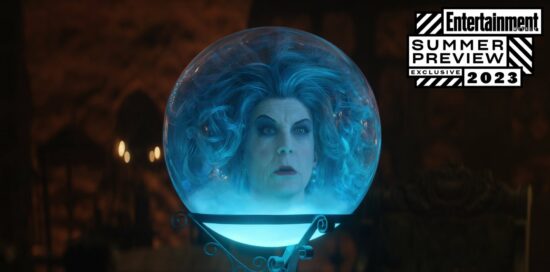 Jamie Lee Curtis as Madame Leota in Haunted Mansion