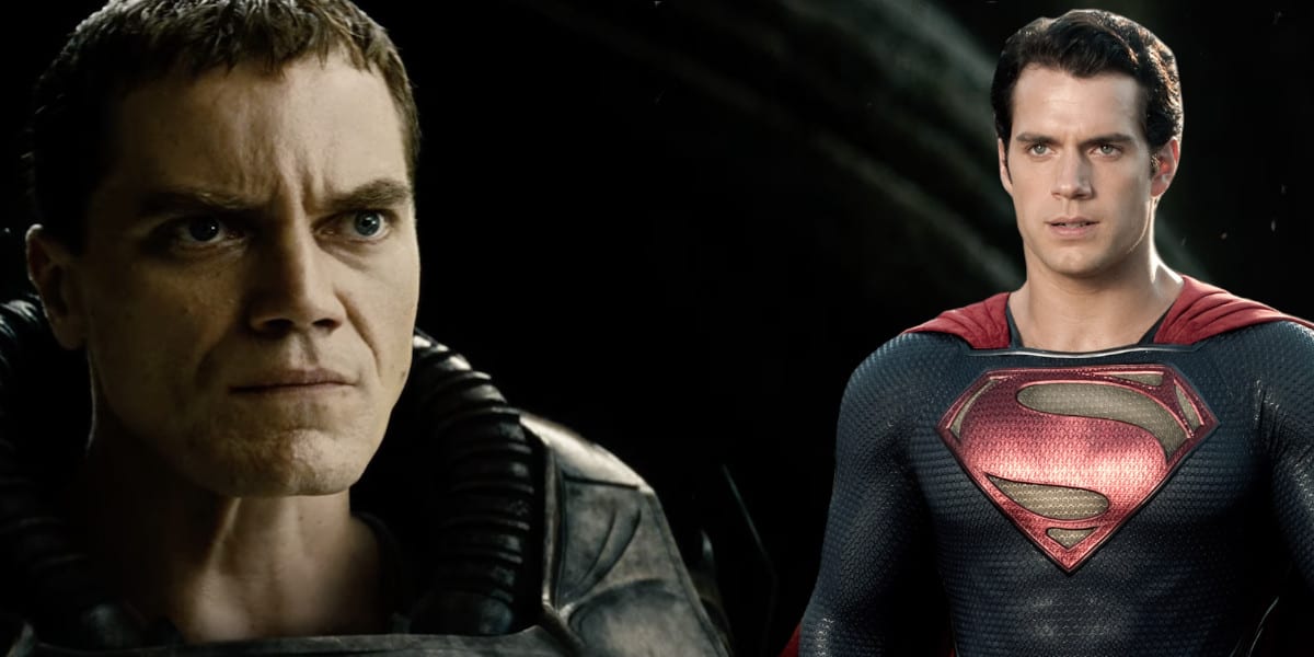 Michael Shannon and Henry Cavill from 'Man of Steel'