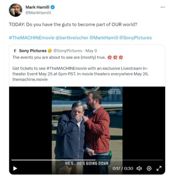 Mark Hamill Is Using 'The Little Mermaid' to Promote His New Film ...