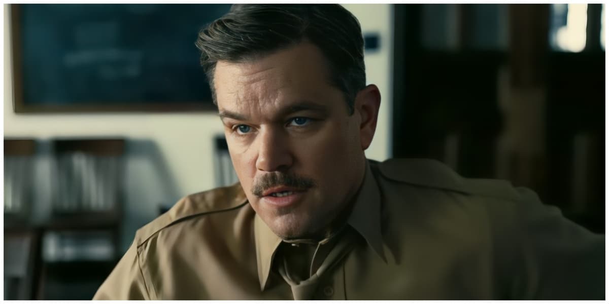matt damon in oppenheimer